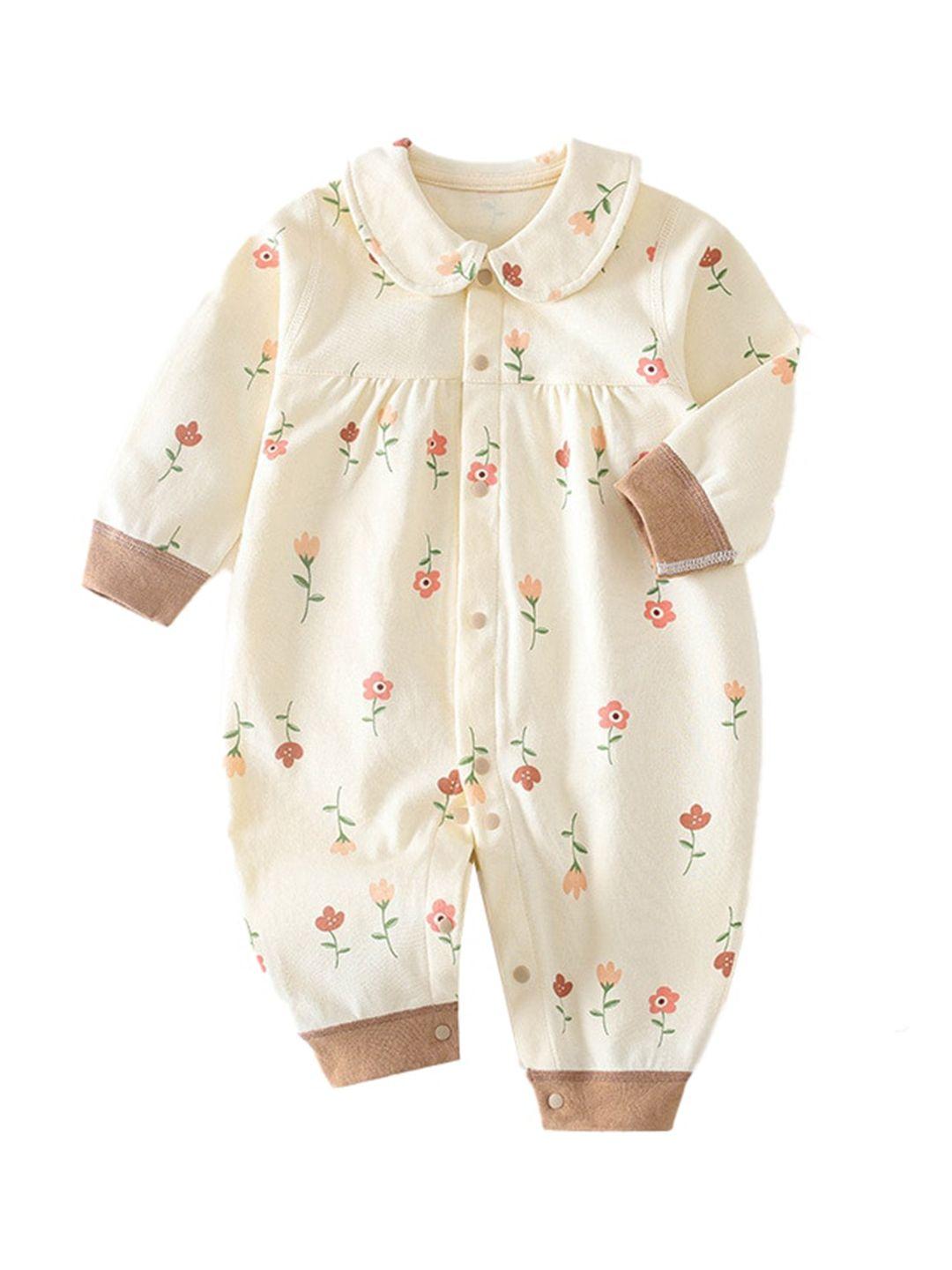 stylecast-infant-girls-printed-cotton-rompers