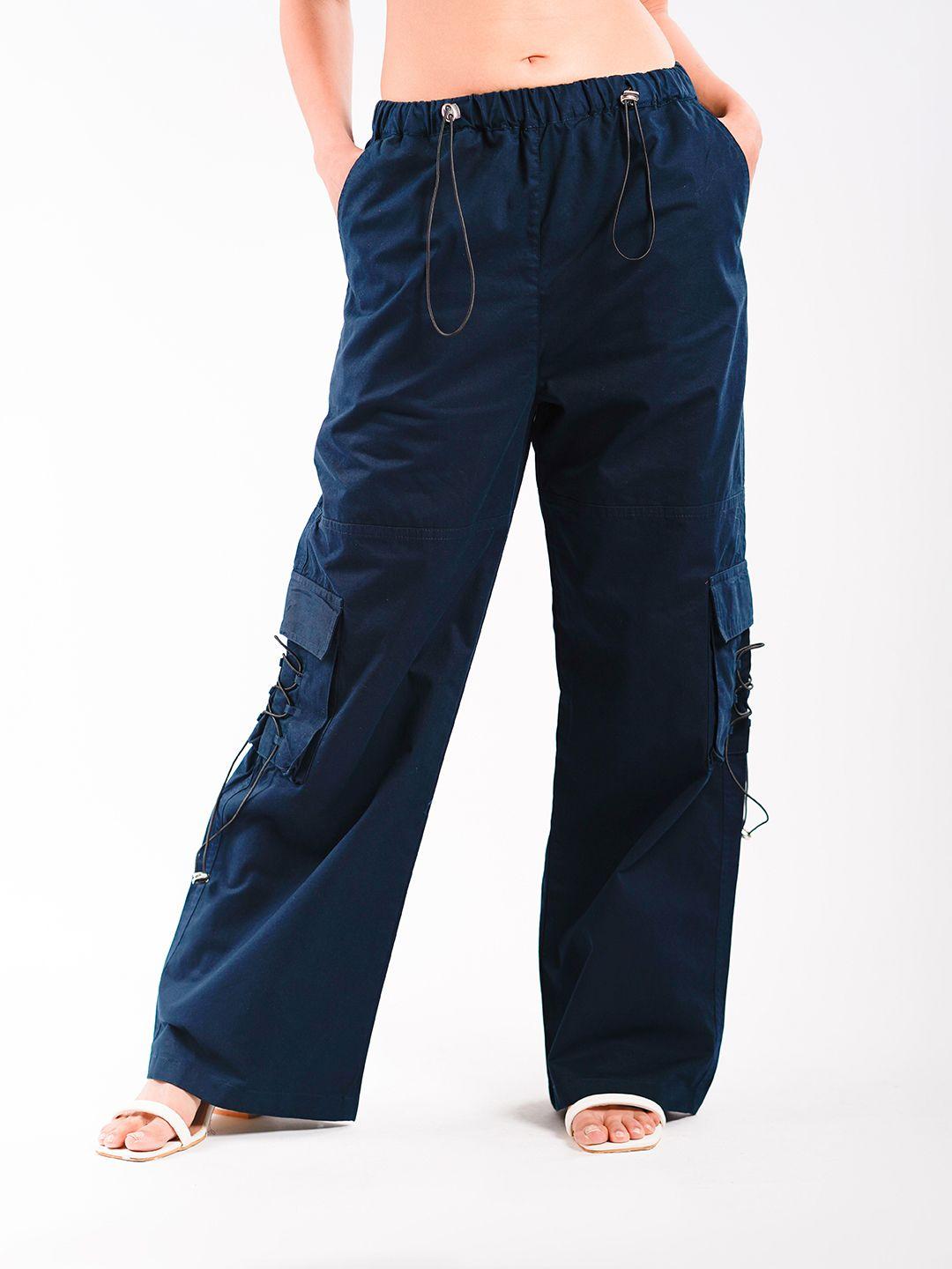 stylecast x hersheinbox women cargo cotton trousers