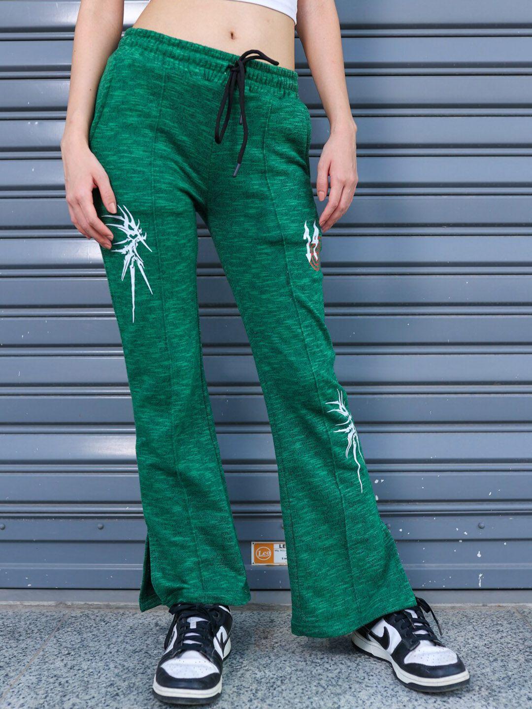 stylecast x hersheinbox women green trousers