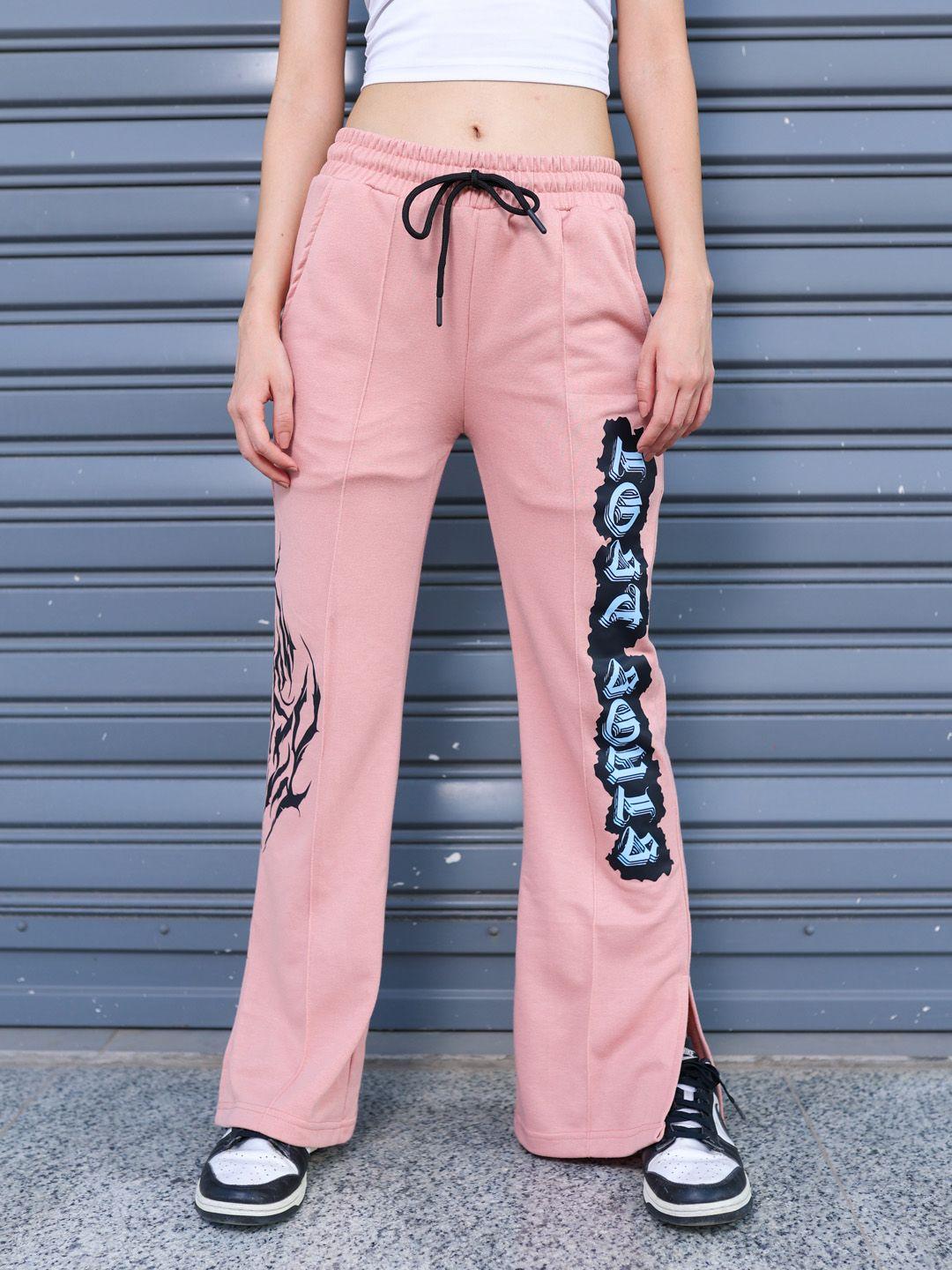 stylecast x hersheinbox women pure cotton printed trousers