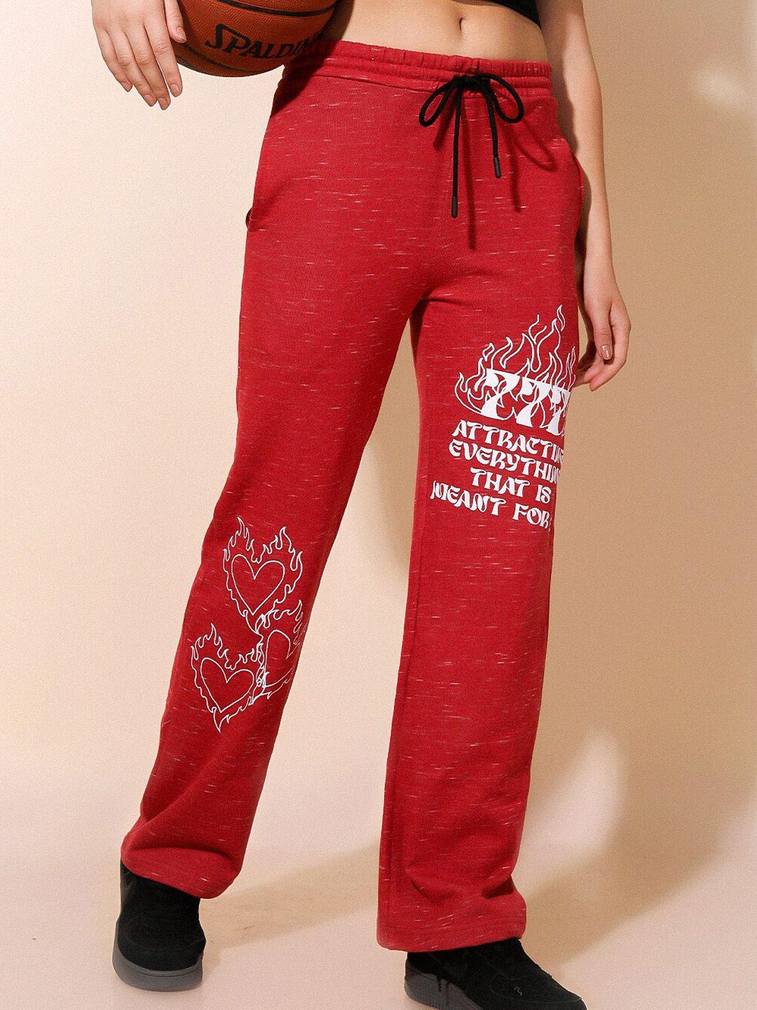 stylecast x hersheinbox women red trousers