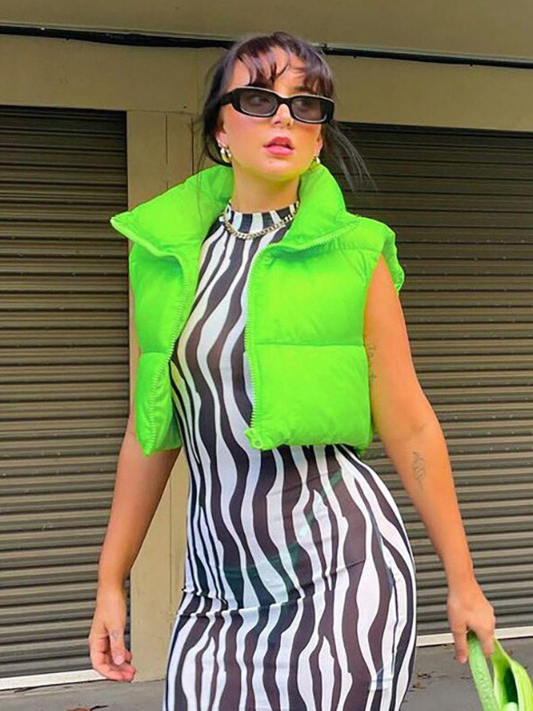 stylecast green dress