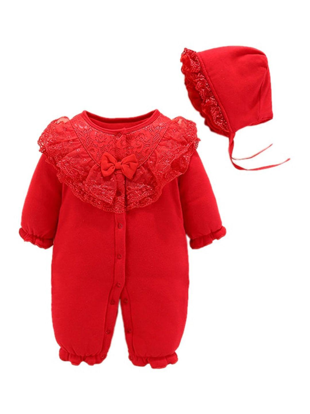 stylecast infants pure cotton rompers