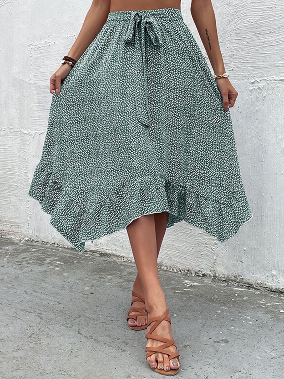 stylecast printed flared skirts