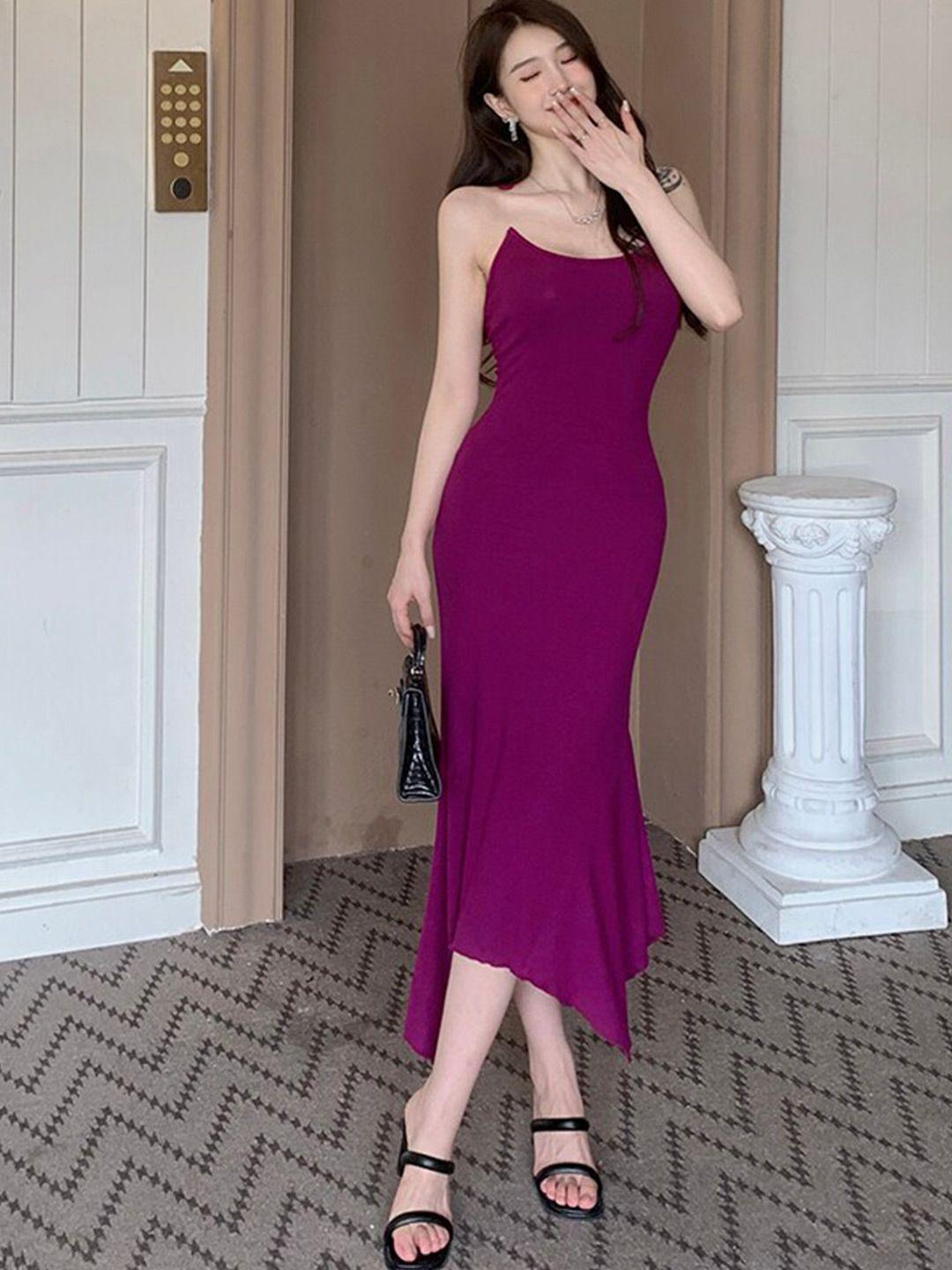 stylecast purple dress