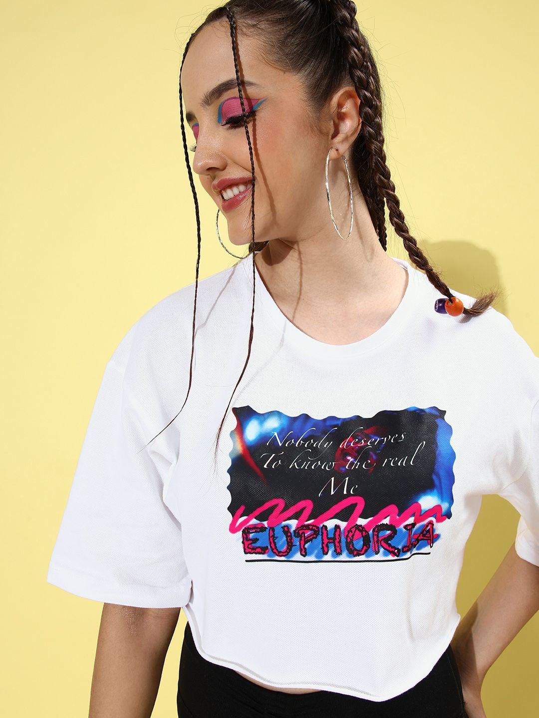 stylecast x hersheinbox white typography graphic top