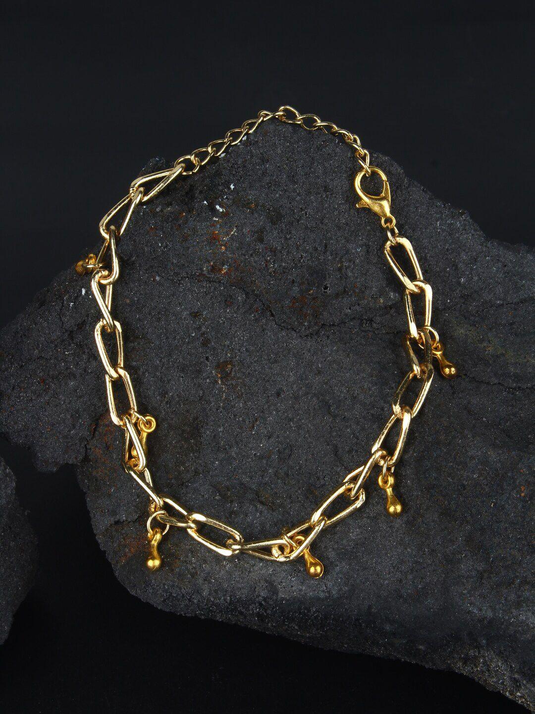 stylecast x kpop gold-plated beaded bracelet