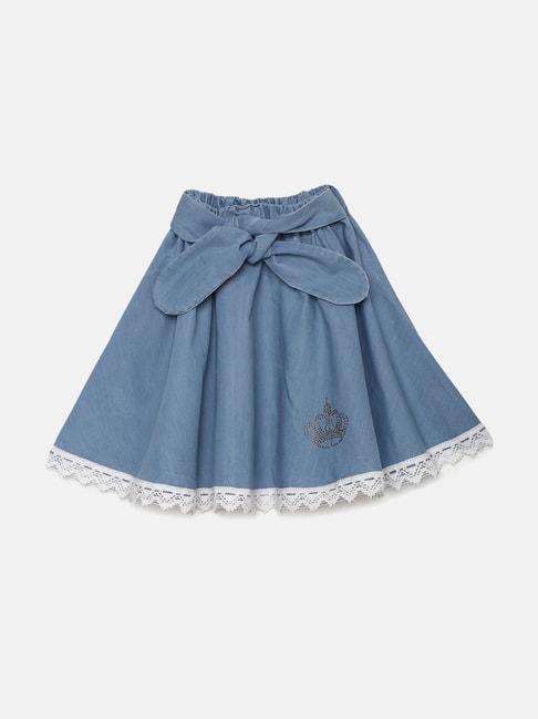 stylestone kids blue lace skirt