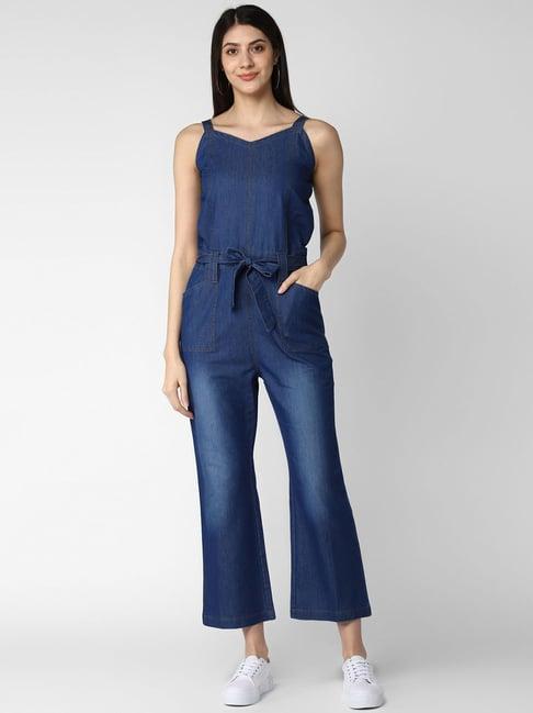 stylestone blue maxi jumpsuit