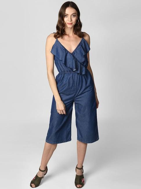 stylestone blue midi jumpsuit