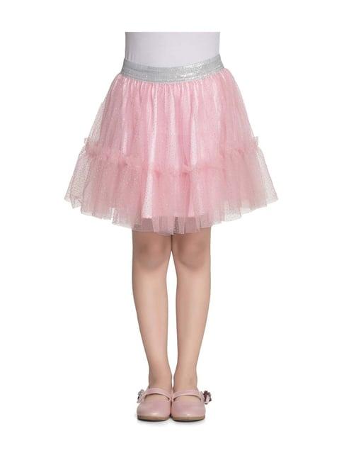 stylestone kids pink embellished skirt