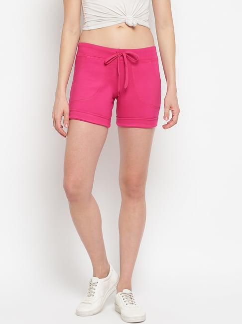 stylestone pink cotton shorts