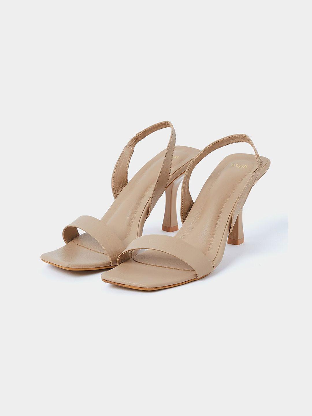 styli-beige-slim-heeled-sandals