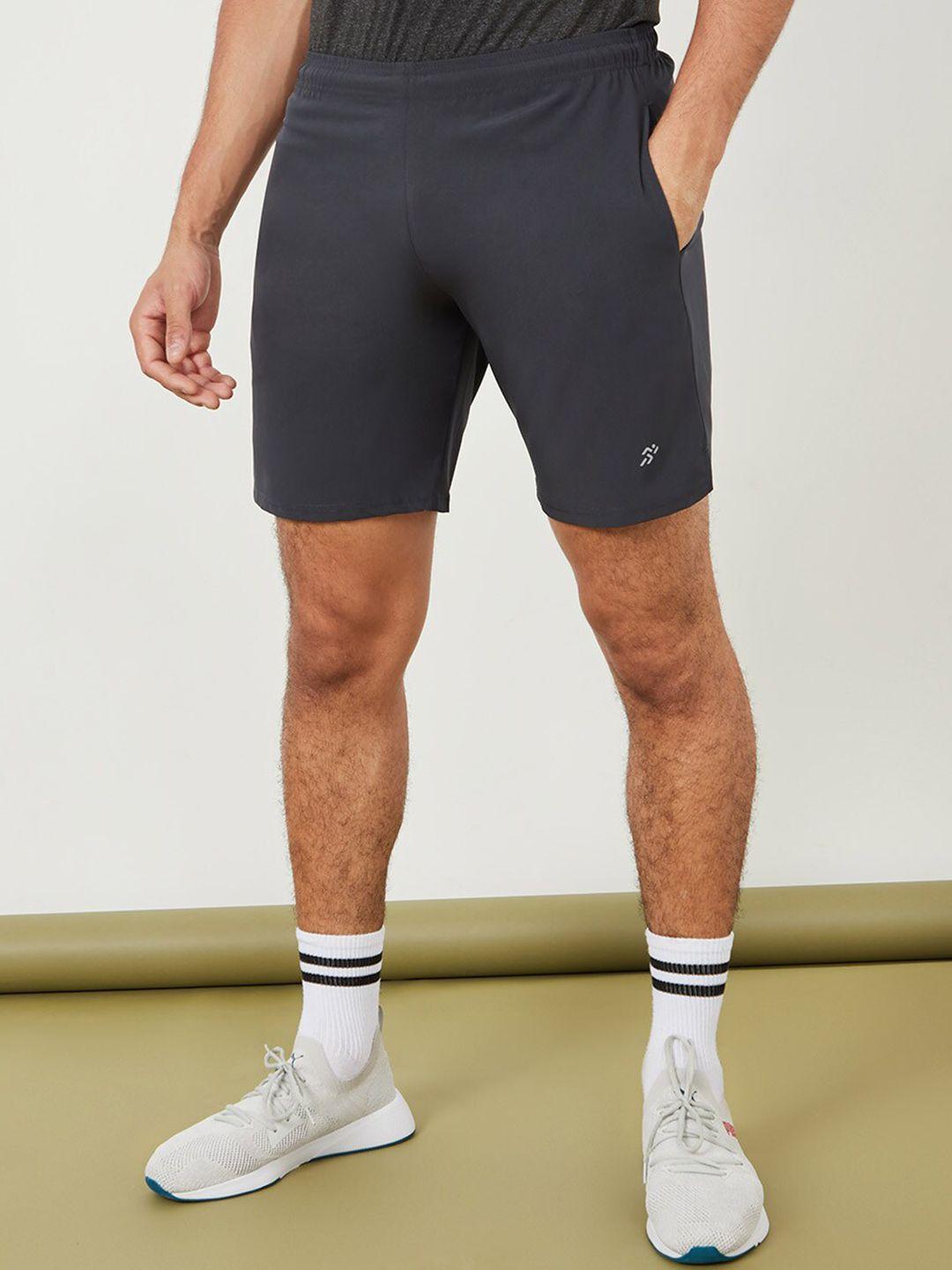 styli men grey sports shorts