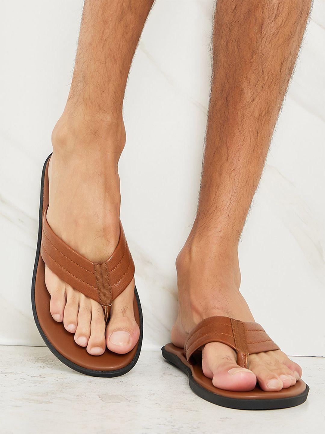 styli-men-tan-open-toe-thong-flip-flops