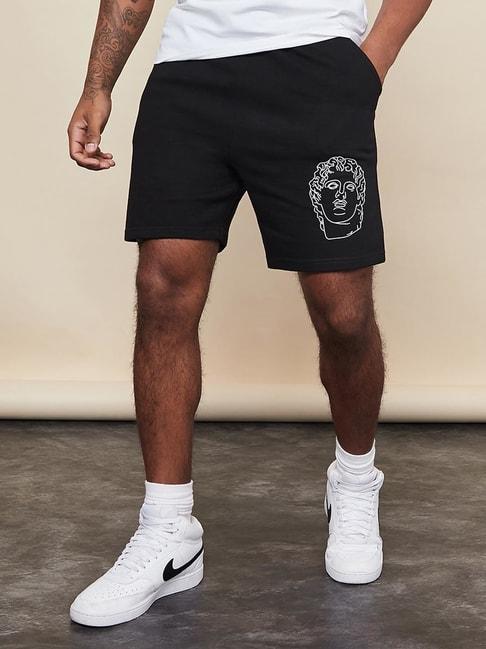 styli placement logo regular fit shorts