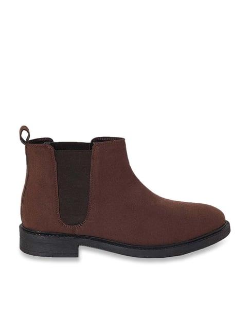 styli chelsea boots in micro suede