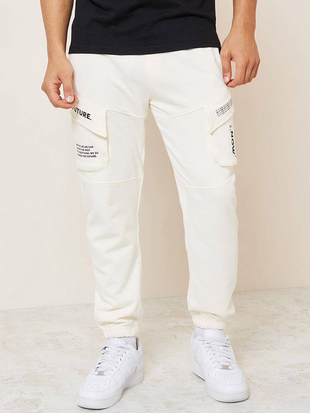 styli men side printed details joggers