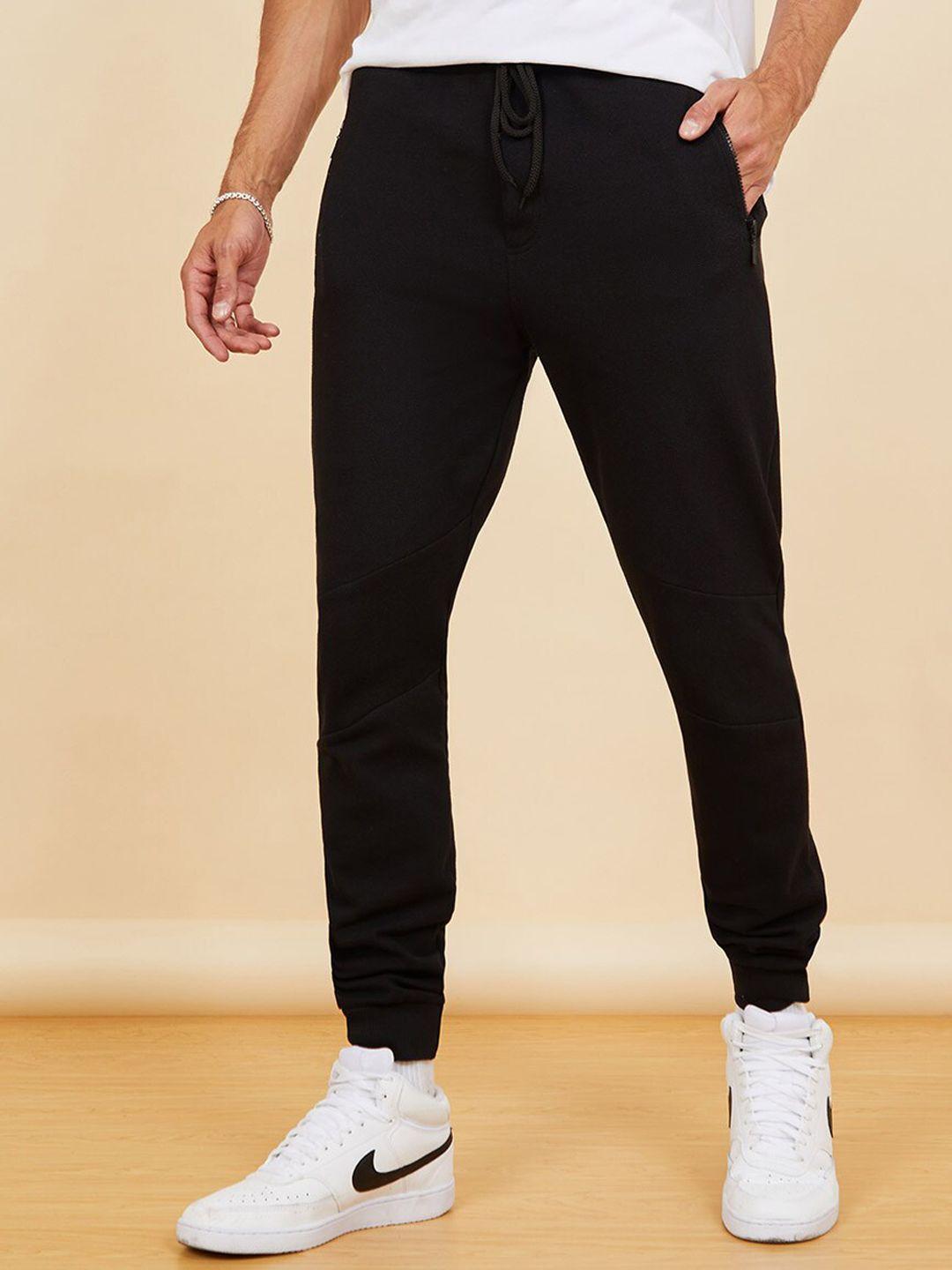 styli men slim-fit cotton joggers