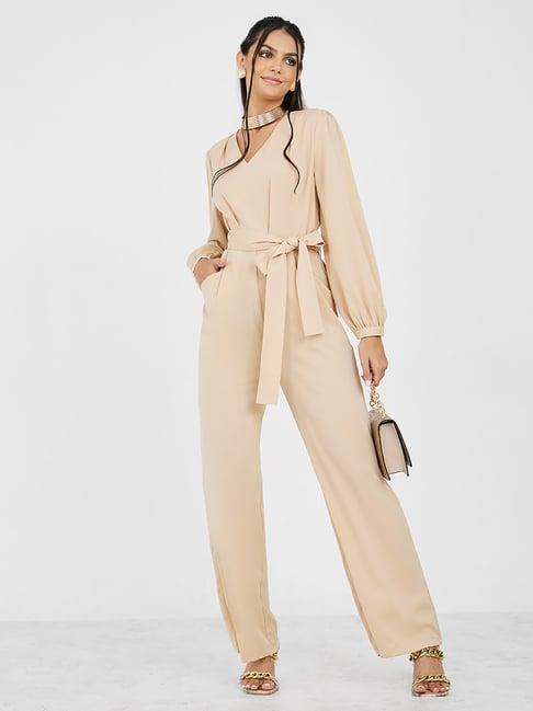 styli nude jumpsuit