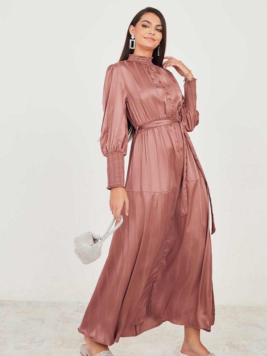styli pink maxi dress