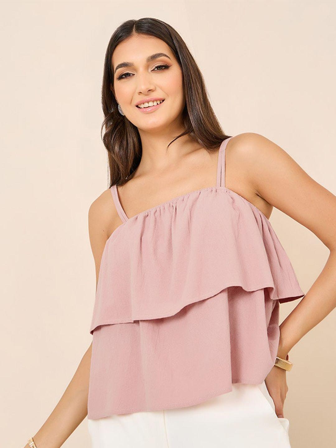 styli sleeveless layered top