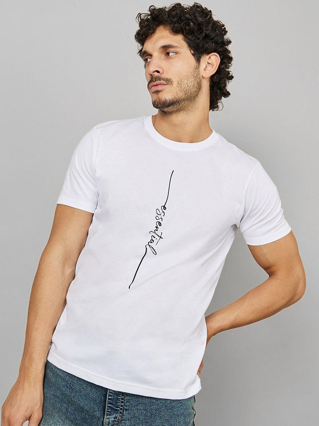 styli typography printed t-shirt