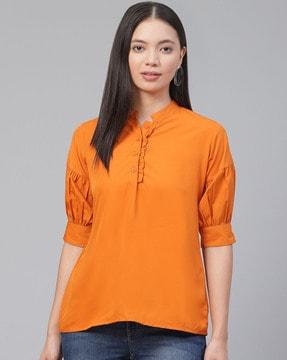 stylised short sleeve top