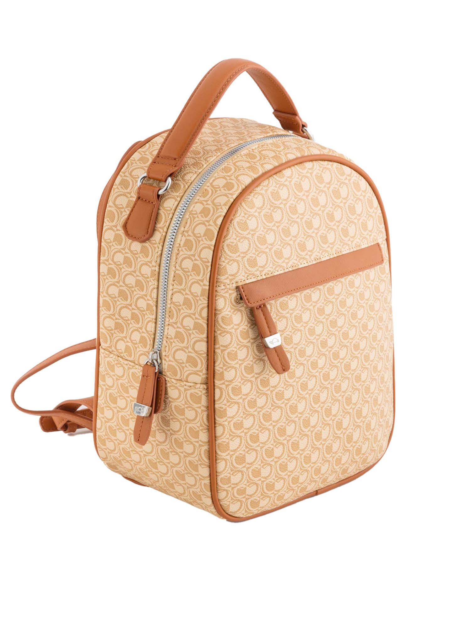 stylish backpack - brown