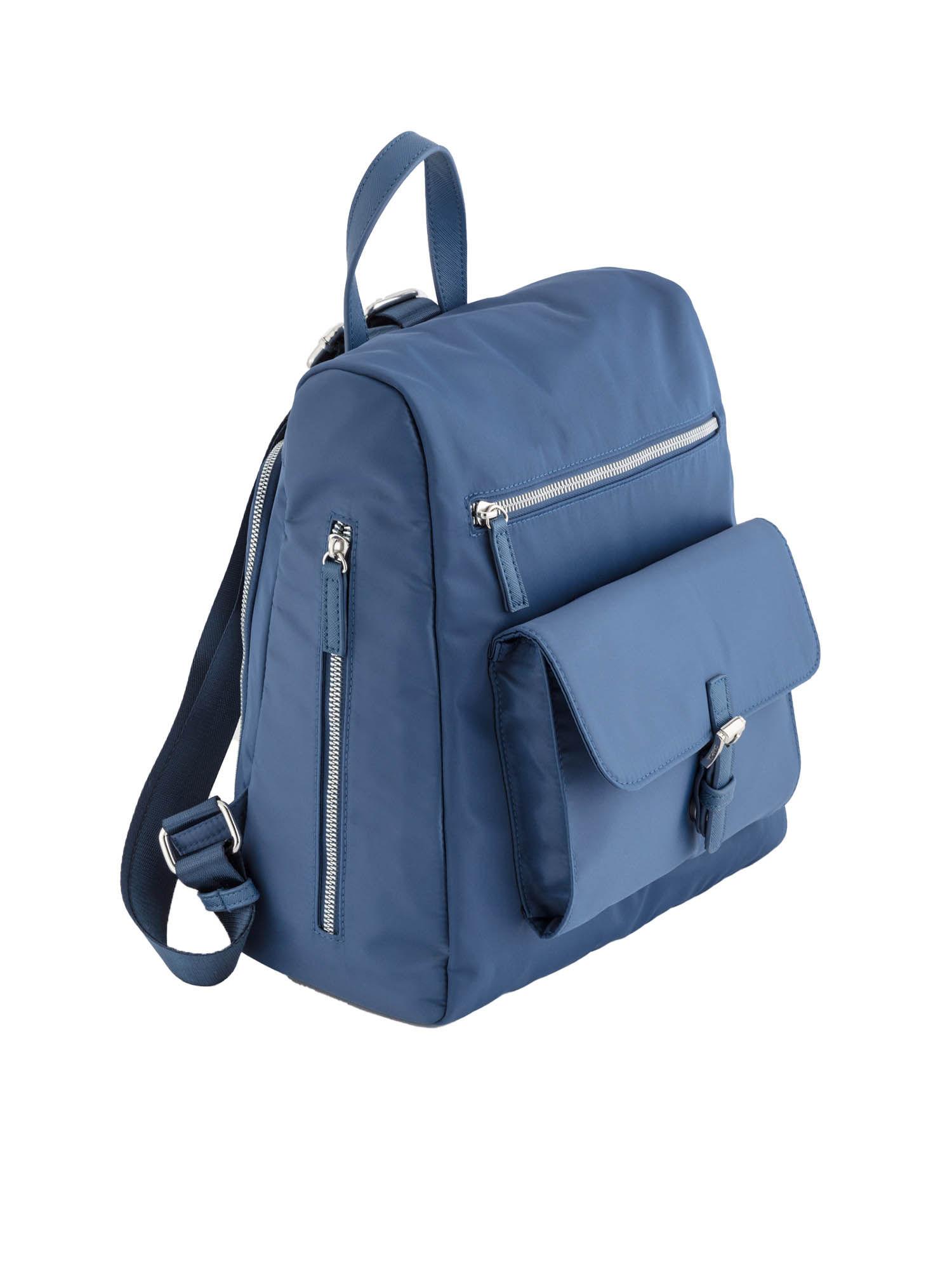 stylish backpack -trevis - blue