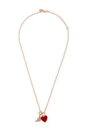 stylish rose gold necklace egs2957set