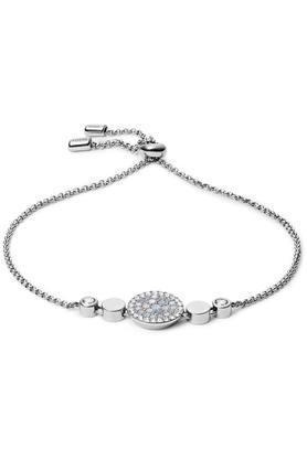 stylish vintage glitz silver bracelet jf03223040