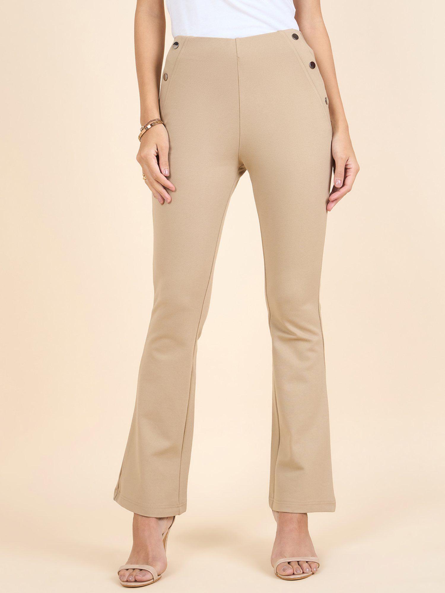 stylish women pant collection beige