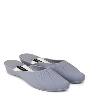 stylished slip on mules