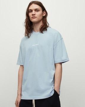 subverse cotton oversized tshirt with embroidered logo