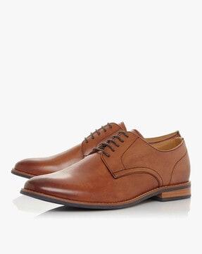 suffolks leather smart gibson shoes