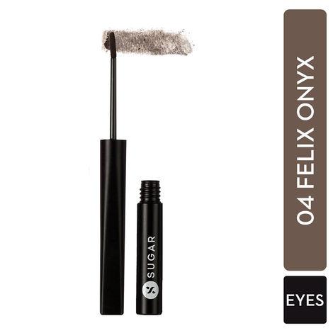 sugar cosmetics - arch arrival - brow powder - felix onyx 04 (black eyebrow powder) - long lasting, for eyebrow volume, lasts up to 12 hours