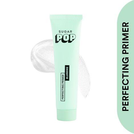 sugar pop perfecting primer - infused with vitamin e l blurs pores, wrinkles and fine lines, hydrating, lightweight, gel-based matte finish formula to keep makeup intact l all day stay l face primer for women l 25 gm