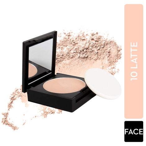 sugar cosmetics - dream cover - mattifying compact - 10 latte (compact for light tones) - lightweight compact with spf 15
