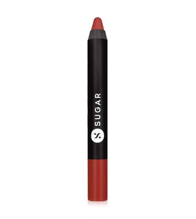 sugar cosmetics matte as hell crayon lipstick 23 jessica day - 2.8 gm