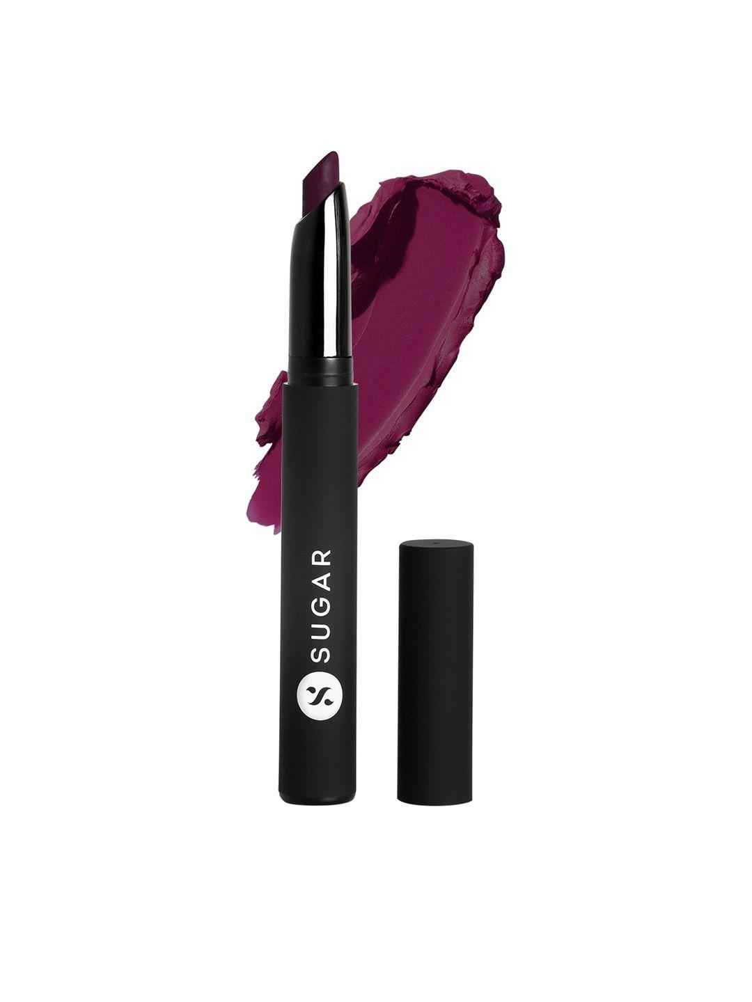 sugar matte attack transfer proof lipstick with avocado oil 2 g - the grandberries 03