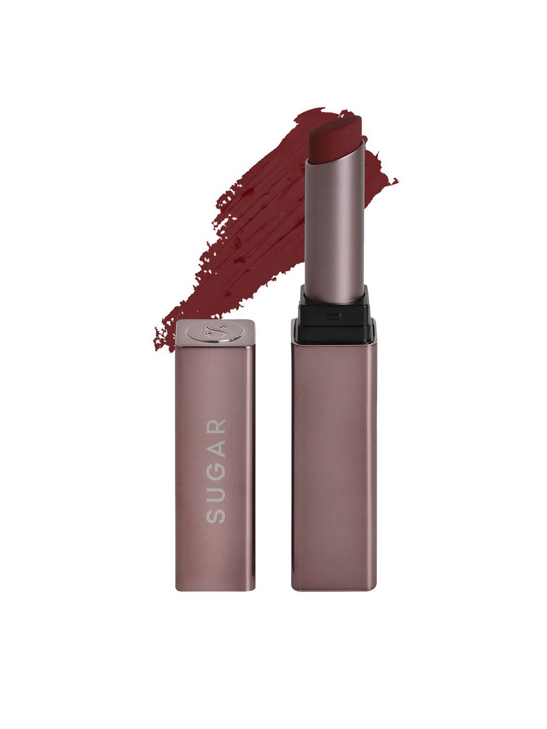 sugar mettle satin water-resistant lipstick 2.8 g - emma 03