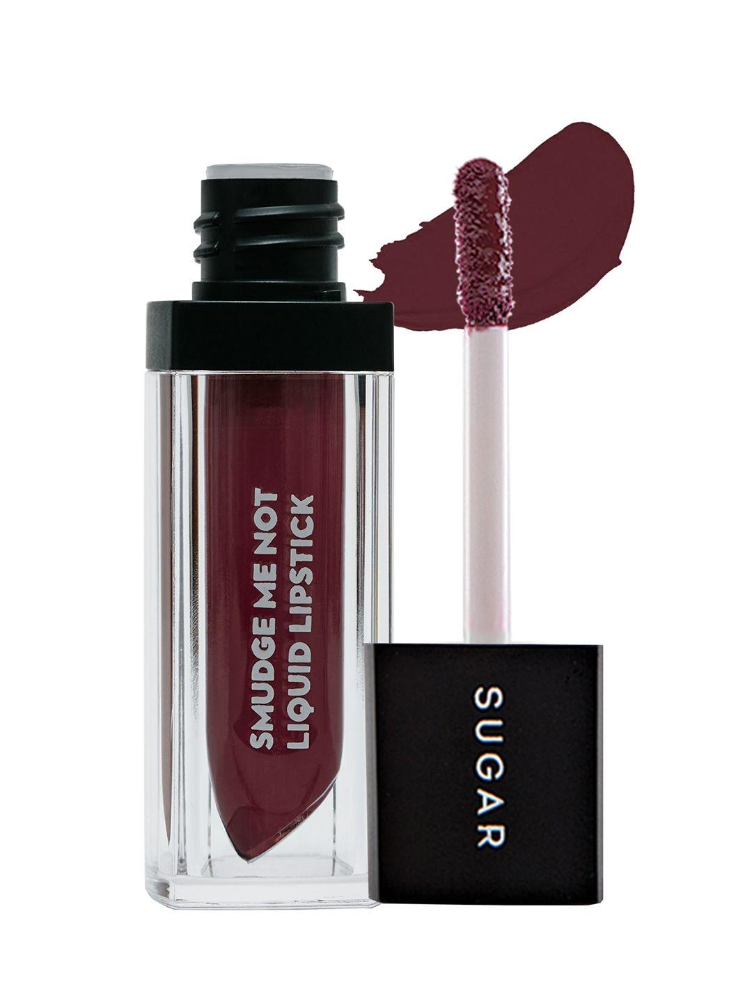 sugar smudge me not liquid matte lipstick with vitamin e 4.5 ml - divine praline 18