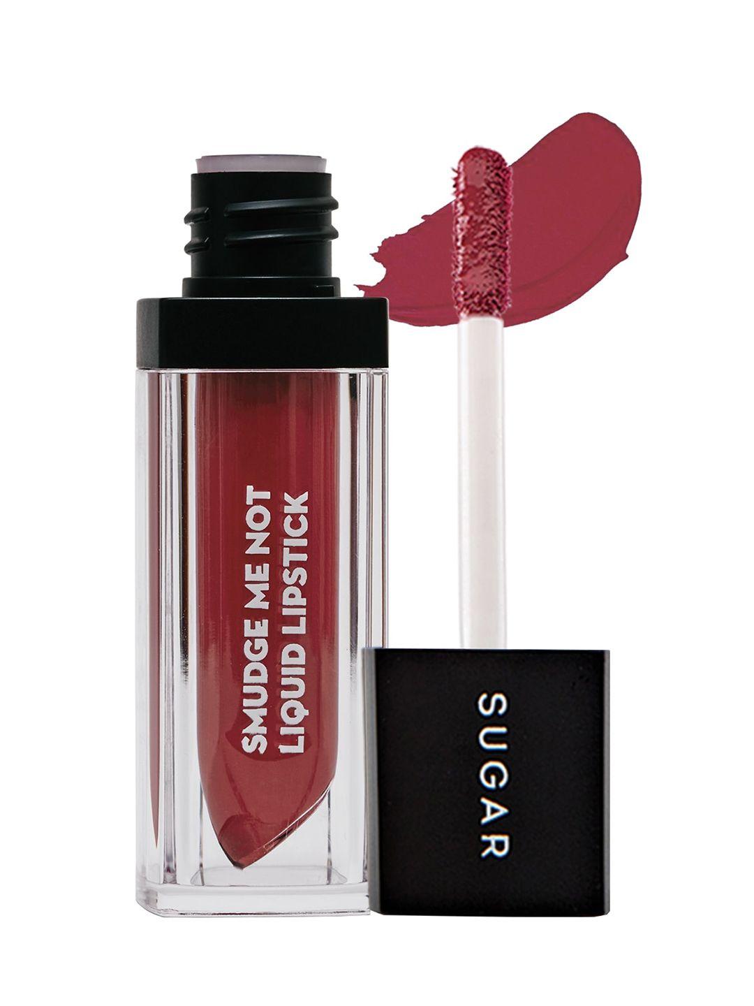 sugar smudge me not liquid matte lipstick with vitamin e 4.5 ml - tan fan 03