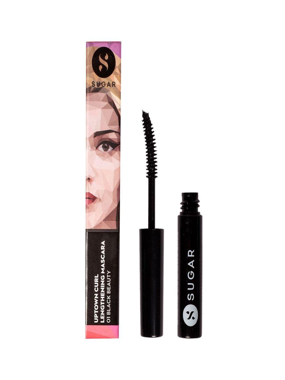 sugar uptown curl lengthening mini mascara 3g - black beauty 01