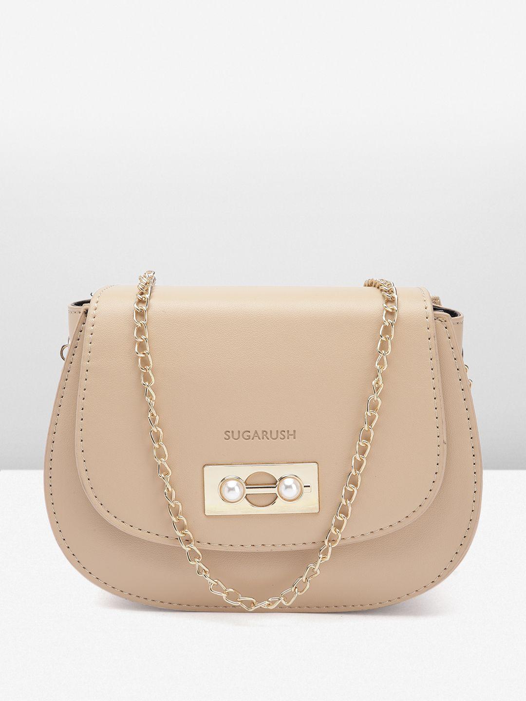 sugarush pu structured sling bag