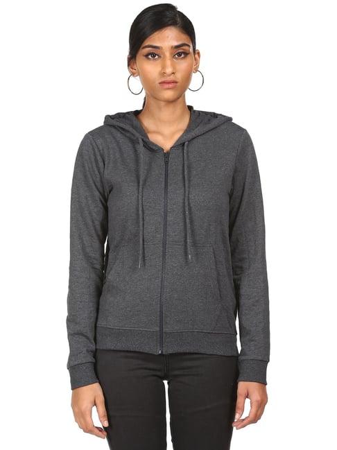 sugr grey regular fit sweatshirt