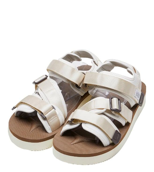 suicoke men's kisse-po ivory white slide sandals