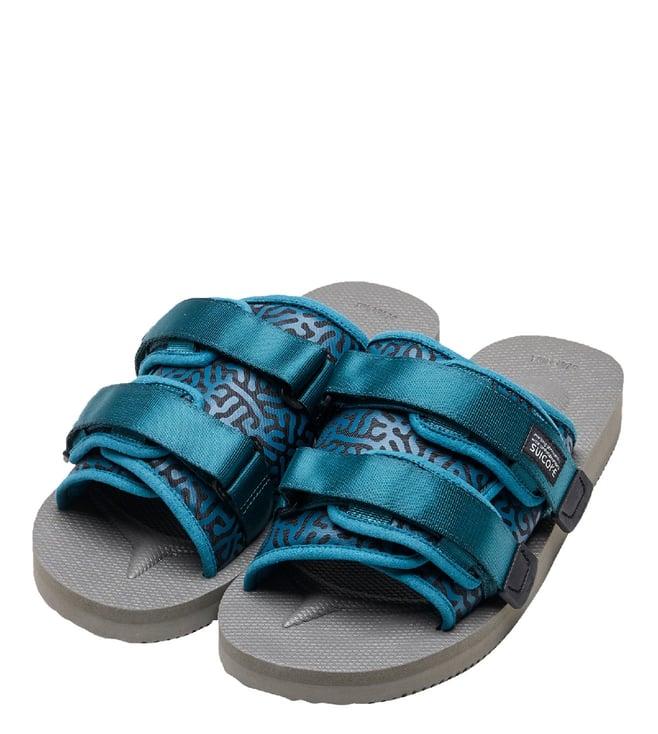 suicoke men's moto-cab grey slide sandals