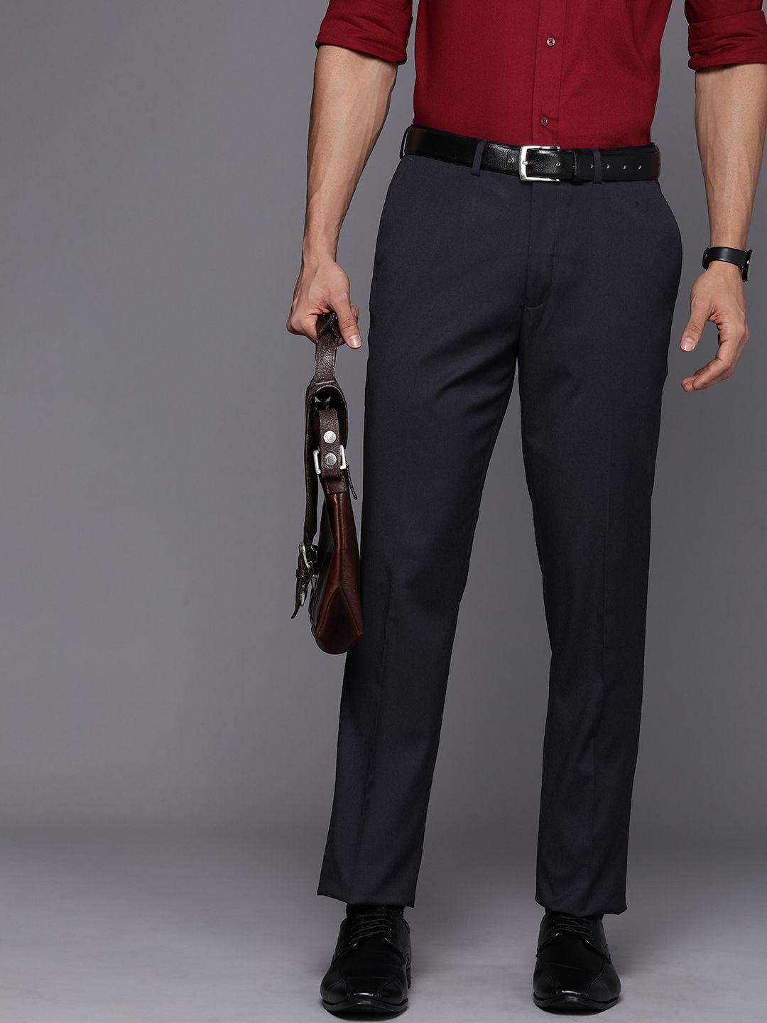 suitltd men smart slim fit trousers